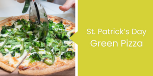 St. Patrick’s Day Green Pizza