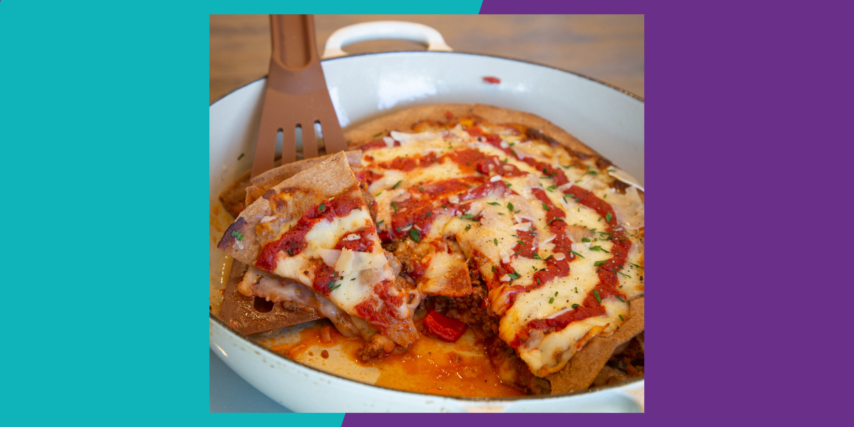 Hearty Stacked Deep Dish Pizza Stone Sisters Organics